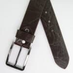 Urban Crease Brown Genuine Leather Belt